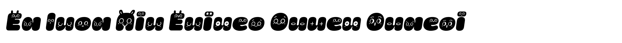 La Mona Pro Vowels Style Italic image